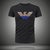 欧洲站美杜莎夏季2020新款潮流牌男士丝光棉烫钻短袖T恤大码体恤2(XL 黑色)第4张高清大图