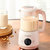 韩国现代（HYUNDAI）迷你豆浆机智能预约多功能破壁免滤豆浆机果汁机粉色第2张高清大图
