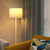 飞利浦落地灯LED客厅简约现代卧室创意北欧落地式台灯立式床头灯(白色)第2张高清大图