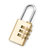 苏识 BC283 黄铜密码锁挂锁 （计价单位：个） 黄色第3张高清大图