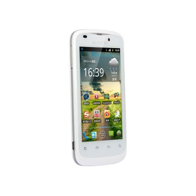 阿尔卡特（ALCATEL）OT-979手机（钢琴白）WCDMA/GSM