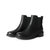 森达2021冬季新款商场同款时尚潮流ins潮休闲女切尔西靴4AK01DD1(黑色 39)第7张高清大图