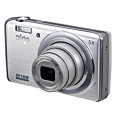 爱国者（aigo）家用选择 W168数码相机 1400万像素 5倍光学变焦 3.0英寸液晶屏幕