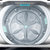 志高(CHIGO) XQB75-5138FE 7.5公斤 波轮 洗衣机 模糊洗功能 闪光银第5张高清大图
