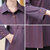 中年妈妈春装洋气薄款风衣中长款中老年女装春秋高贵外套2021新款(紫色 XL)第4张高清大图