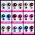 AIF春夏季新款耳钉 糖果UV系列 时尚配饰 日韩风(UV系列-咖啡色)第3张高清大图