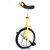 麦宝创玩 独轮车平衡车竞技健身车*单轮车俱乐部 街头玩耍玩具 (黑色16寸)第2张高清大图