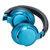 铁三角（Audio-technica）ATH-AR5iS 高解析音质便携型耳罩式耳麦 蓝色第3张高清大图