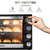 格兰仕（Galanz)电烤箱 40L超大容量 内置可视炉灯 上下独立控温 多层烤位烤箱 烤红薯烤蛋糕 K43(黑色 爆款)第4张高清大图