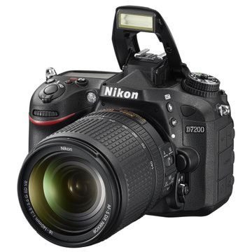 【真快乐自营】尼康（Nikon）D7200 18-140mm套机 VR防抖 单反数码照相机（ISO100-25600 内置WiFi）