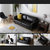 TIMI 天米 现代沙发 皮艺沙发 简约沙发组合 办公沙发 商务洽谈沙发 会客沙发(黑色 三人沙发)第4张高清大图