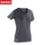spiro 运动T恤女速干跑步健身训练瑜伽服弹力上衣S271F(深灰色 M)第3张高清大图