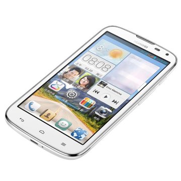 华为（HUAWEI）G610s联通3G手机（白色）WCDMA/GSM 双卡双待 5.0英寸 四核1.2G 1GB RAM 品质机皇 联通用户无需换号畅享3G！