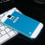 三星S5手机壳galaxy s5超薄金属壳S5手机套S5边框保护套G9006v/g9008v后盖(清新蓝)第2张高清大图
