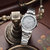 OLMA奥尔马瑞士原装进口真钻钢带女士石英手表K401.0109.001(白色 钢带)第3张高清大图