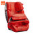 好孩子高速安全座椅 GBES吸能前置护体防护儿童安全座椅CS689(CS689-M219红底黑三角)第3张高清大图