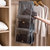 JM包包整理收纳袋挂袋墙挂式家用置物衣柜收纳架(黑色 一个装)第8张高清大图