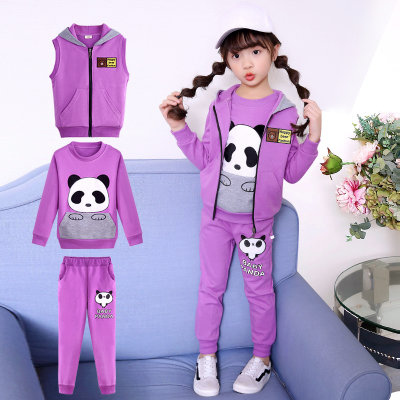 女童春装洋气套装2018新款春秋韩版时尚儿童