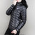 女子冬季户外运动耐磨舒适连帽保暖休闲羽绒服外套 BQ1968(黑色 XL)第3张高清大图
