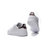 adidas阿迪达斯史密斯板鞋(白紫黑花 44)第4张高清大图