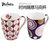 Plazotta 时尚随意马克杯 情侣水杯大陶瓷杯创意办公咖啡杯01294 01295(紫色)第5张高清大图