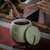 荷韵陶瓷茶叶罐 家用储物罐密封罐普洱罐茶叶盒防潮便携旅行存储罐第2张高清大图