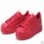 2016 阿迪达斯女鞋 三叶草贝壳头adidas低帮50色复古休闲板鞋(粉红色 36)第2张高清大图