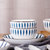 网红碗套装家用吃饭碗小碗陶瓷手绘日式餐具家庭泡面碗大碗组合(甲骨文 4.5英寸圆碗-2个)第6张高清大图