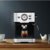 东菱（Donlim）意式咖啡机半自动家用办公室可视化压力表莱卡自动过滤20秒即热DL-KF5403(黑色 热销)第3张高清大图