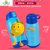 儿童保温杯带吸管两用不锈钢水壶学生宝宝卡通可爱幼儿园水杯刻字(红 悟空)第3张高清大图
