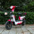骏马电动车电瓶车新款电动自行车迷你小型成人学生电动车48V(香槟红 裸车不包邮不带电池充电器)第3张高清大图