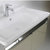 品典卫浴柜 不锈钢浴室柜组合 卫生间现代简约洗脸洗手盆柜 B535(白色 80cm对开门)第5张高清大图