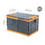 禧天龙Citylong 68L加大号可折叠收纳箱加厚环保塑料储物箱家用车载整理箱(橘红色)第3张高清大图