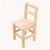 江曼凳子实木靠背椅小板凳儿换鞋凳小椅子原木色0.24*0.24*0.42m(默认 默认)第6张高清大图