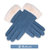 冬季女保暖手套麂皮绒手套户外骑行手套加绒保暖防风触屏手套(蓝色)第8张高清大图