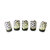 露丝妃尔 法式3D立体假指甲片 时尚派对系列 2g 4色可选(法式白)第4张高清大图