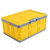 朗伯爵多功能折叠收纳箱储物箱汽车后备箱收纳箱置物箱(芒果黄（30L）)第3张高清大图