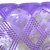 正瑞 简约菱形 pvc按摩浴室浴缸防滑垫 塑料透明垫 46*77cm(紫色)第2张高清大图