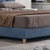 A家家具 双人床现代简约布艺床婚床1.8米可拆洗布艺软靠床DA0183(蓝色 1.8米架子床+床头柜*1+床垫)第4张高清大图