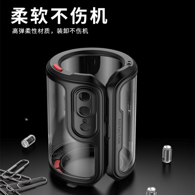 iPhoneSE 2020手机壳苹果7气囊防摔镜头全包8plus硅胶保护套(蓝色 iPhone SE/7/8)