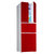 欧品(oping) BCD-280升 家用四门电冰箱(富贵红)第4张高清大图