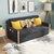TIMI 现代简约沙发床 可折叠沙发 现代两用沙发 多功能沙发(柠檬黄 1.93米带储物沙发床)第5张高清大图