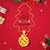 CNUTI粤通国际珠宝 K金项链 18K金苹果吊坠 女款   圣诞送礼自带第4张高清大图