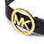MICHAEL KORS 迈克·科尔斯MK 圆牌logo款 女士休闲牛皮皮带礼盒 黑色(黑色 34)第3张高清大图