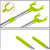 不锈钢伸缩衣叉 撑衣杆 阳台晾衣杆 晾衣叉 挑衣杆叉 收取衣杆 绿色(绿色)第5张高清大图