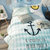 南极人家纺 全棉卡通大阪四件套纯棉床单被套1.5/1.8m床上用品(圣托里尼 1.5m（5英尺）床)第3张高清大图