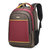 新款双肩背包大容量背包休闲旅游日常出行背包(黑配红 19955#)第3张高清大图