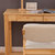 一米色彩 书桌 电脑桌 家用实木学生写字台办公桌橡胶木新中式书房书桌(1.4米原木色 单桌+椅子)第3张高清大图