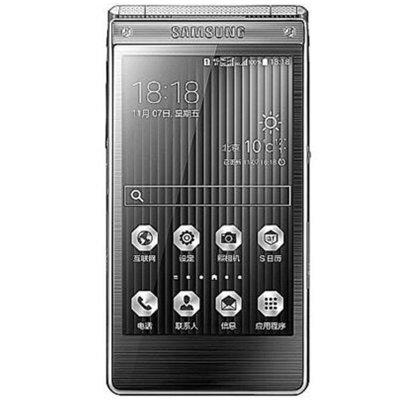 Samsung/三星 SM-W2015 W2015+ 电信4G双模翻盖 智能手机 （金色）(尊崇银 商家自行添加)