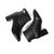 森达2021冬季新款商场同款石头纹气质粗跟女短皮靴4MF01DD1(黑色 34)第5张高清大图